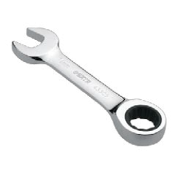 Ключ комбинированный с храповиком укороченный 10 мм 43301